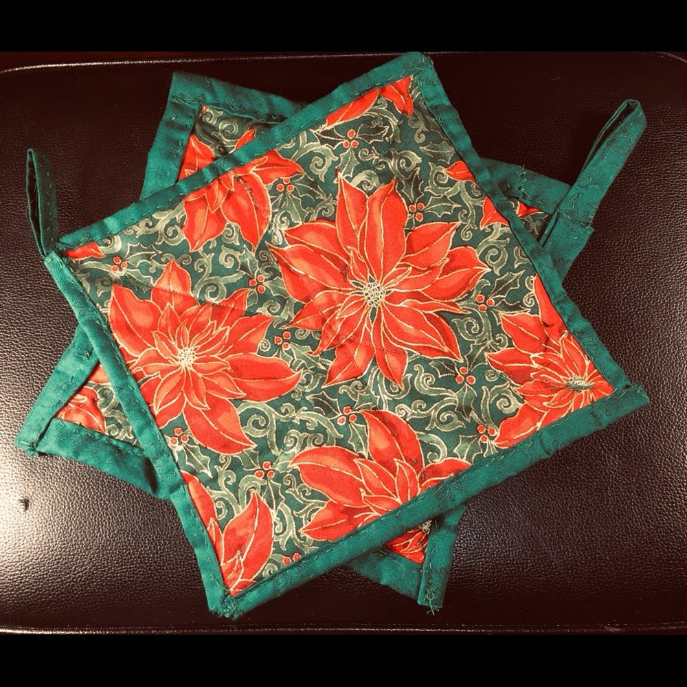 Handmade Christmas Potholders